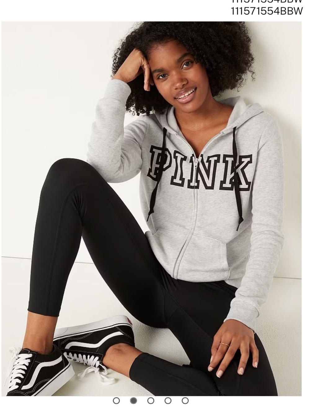 VS pink sweatshirt